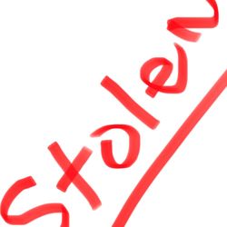 Stolen …  Sooner Or Later They Will Be Returned! 