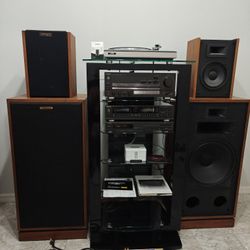 Complete 100W Stereo System With Klipsch Chorus Speakers