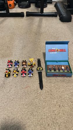 Mario Kart Hotwheels / King of the Hill Pin Set / Freestyle Watch - all for $35 obo