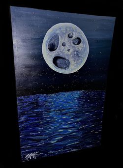 Original Moon Painting