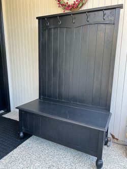 Coat Rack Bench unit
