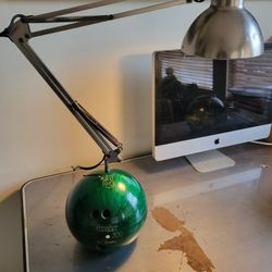 Bowling Ball Desk Lamp. .