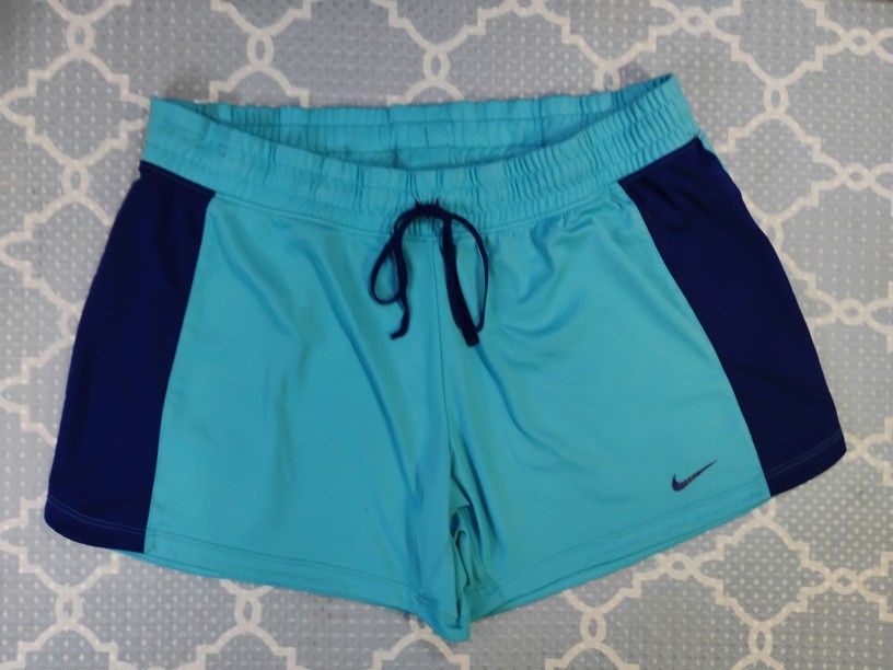 Nike Running Shorts Men’s M Aqua Blue Dri-FIT