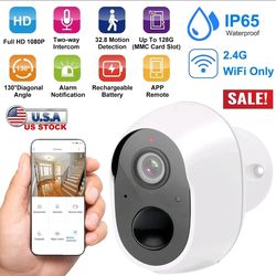 Wireless WiFi Camera Motion Dection Alarm Notification Security APP Remote