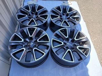 2025 OEM ORIGINAL TAKEOFFS CHEVY TAHOE RST 20 INCH ONLY WHEELS $ 995