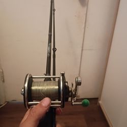 Fishing Rod With Convectional Reel