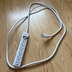 6-Outlet Surge Protector Power Strip