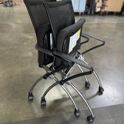 Brand New Folding Seat Side Chairs Matching