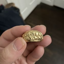 Gold Nugget Ring