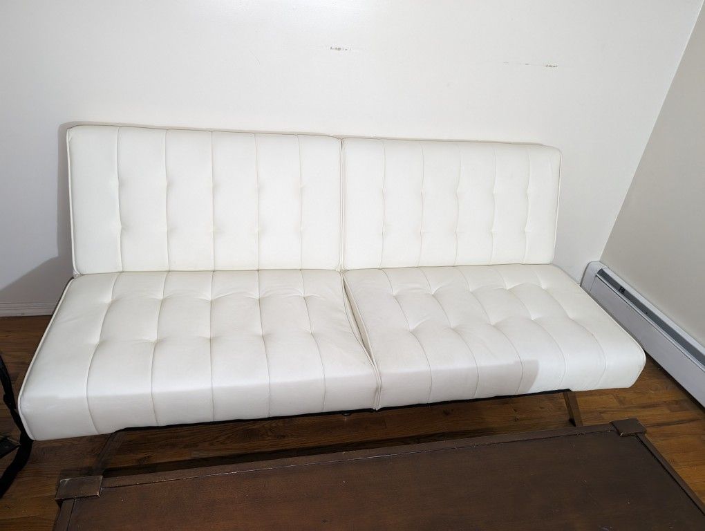 White Futon