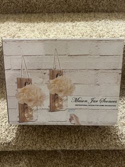 Mason Jar Sconces