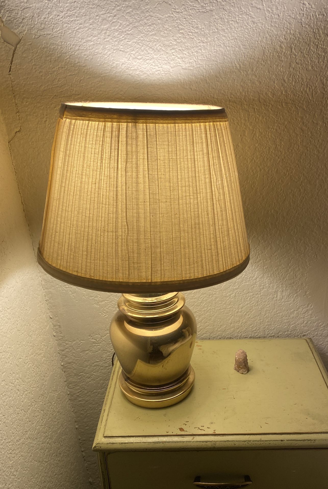 Vintage Gold Lamp