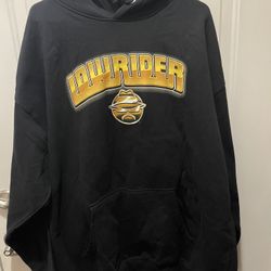 Lowrider Hoodie sweater “Front & Back” new with Tags ( size 4X but can fit for 3X too ) price $40
