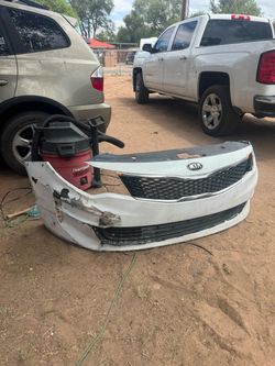 2018 kia optima bumper