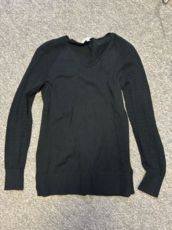 Black long sleeve sweater size XS from Loft