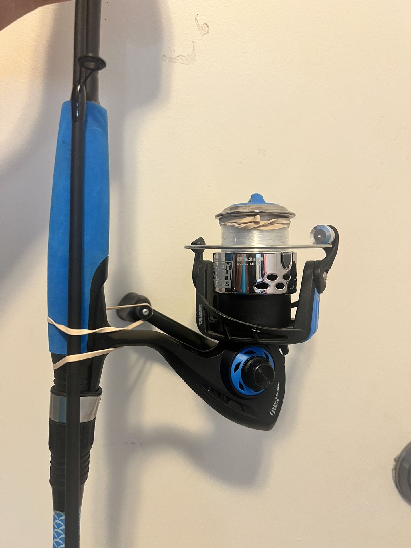 Ready Fish Plus Fishing Rod And Reel Combo - 2 Pieces at 5’ 7” Long