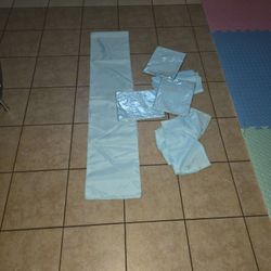 Running Table Cloths And Petals 