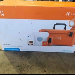 Ring job site security starter, kid five peace system.