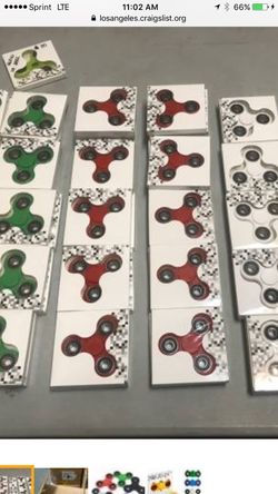 Spinners, multiple colors 7 for just $5.00