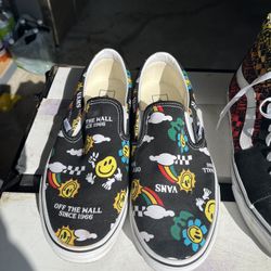 Vans Slipon Shoes.  Mens 11.  Worn Once.