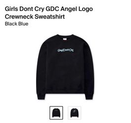 Girls Dont Cry GDC Angel Logo Crewneck Sweatshirt