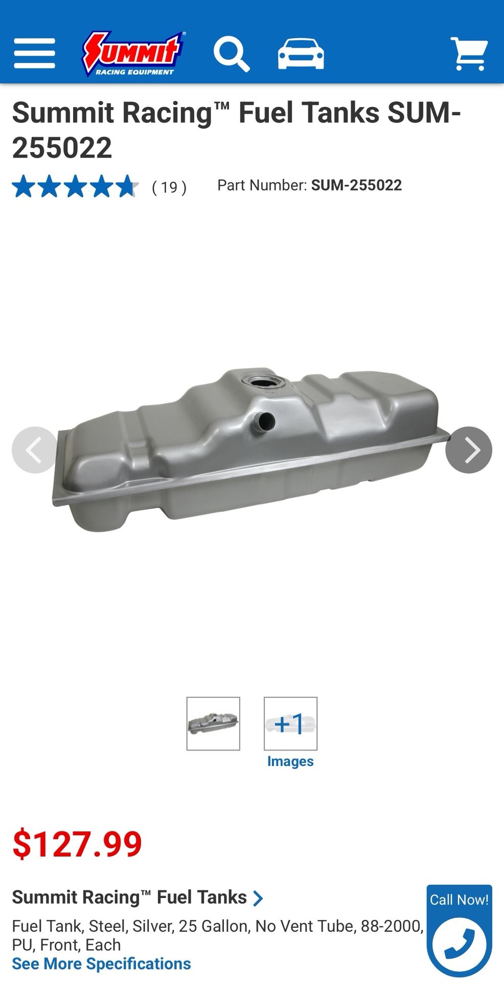 1993 Chevy C1500 Fuel Tanks $100