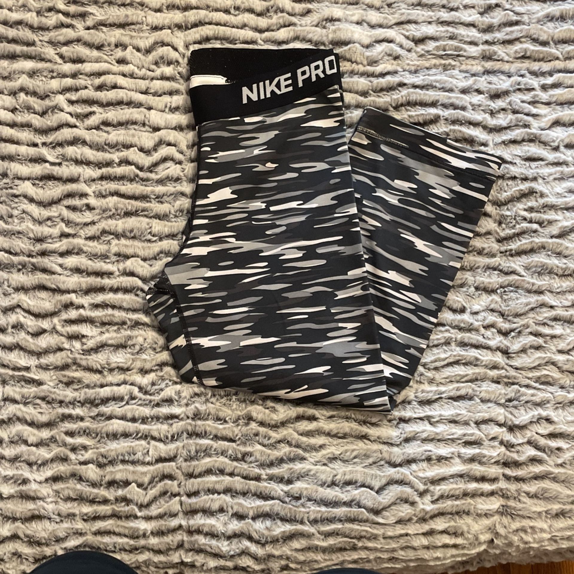 Nike 3/4 Running Tights Grey Camo