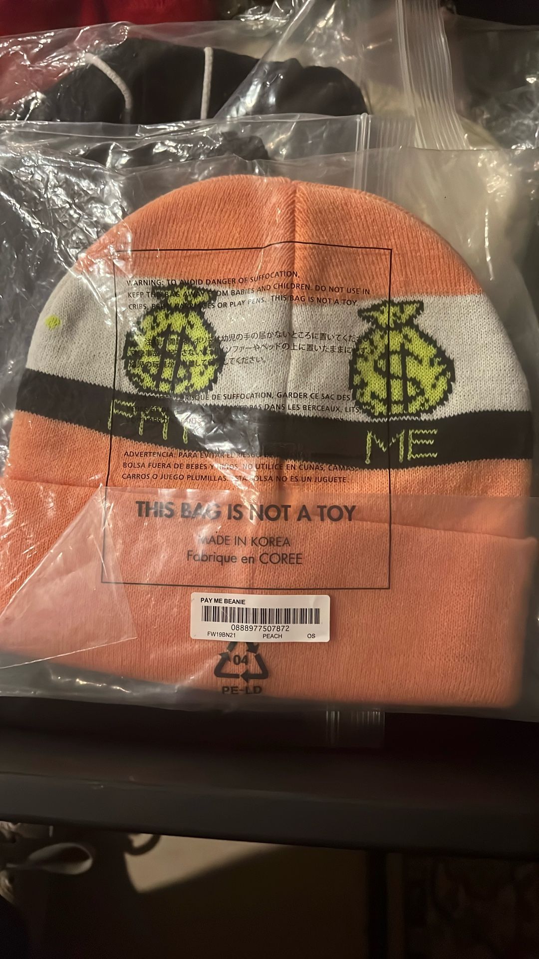 Supreme Pay Me Beanie