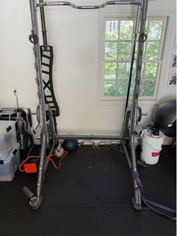 Multi function squat rack
