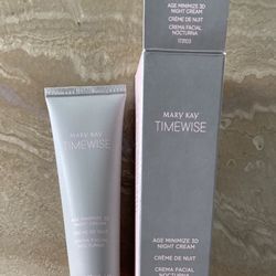 Mary Kay Night Cream Age Minimize 3D Combination to Oily Skin / New with Box