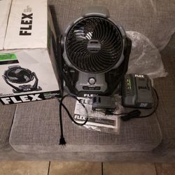 Flex  Jobsite Fan Kit New