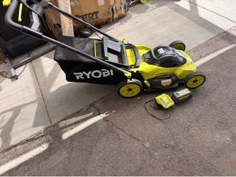 RYOBI 40V HP Brushless 20 in. Cordless Electric Battery Walk Behind Self-Propelled Lawn Mower with 6.0 Ah Battery and Charger