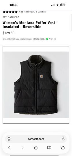 Carhartt Reversible Vest