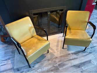 Vintage B. Brody gold chairs