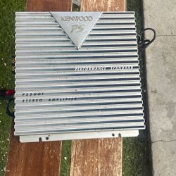 Kenwood amplifier.