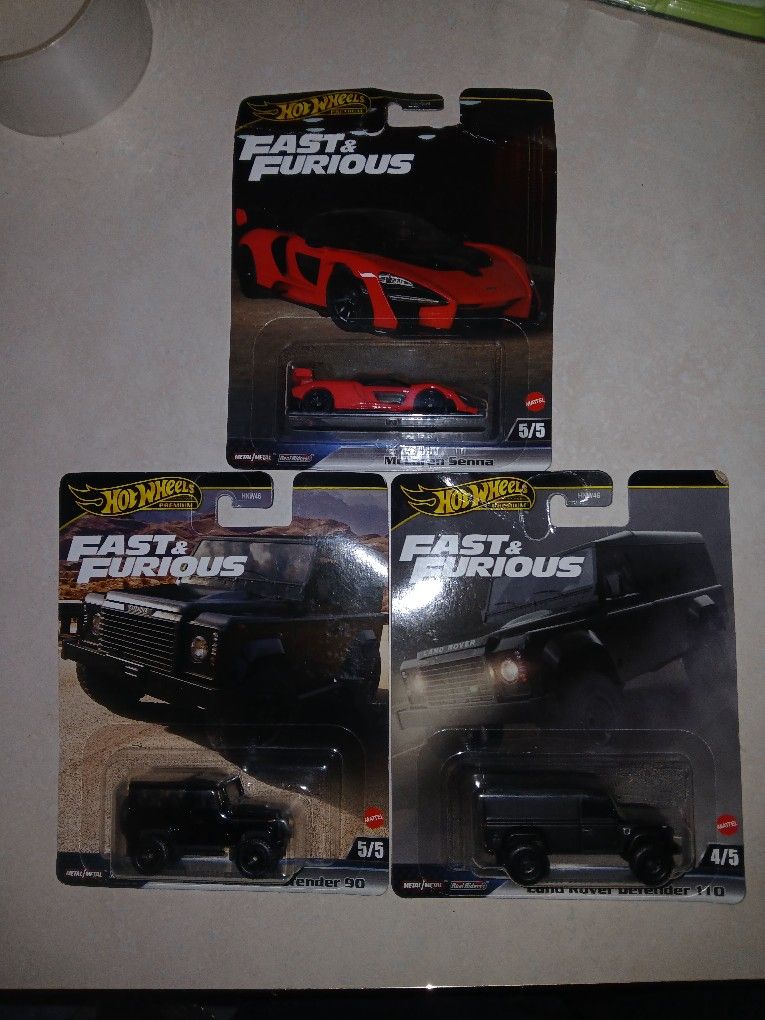 HotWheels premium FAST FURIOUS Car Lot