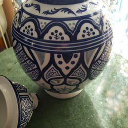 LARGE VASE WITH LID Just Reduced