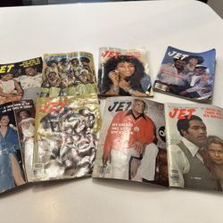 Jet Magazines Vintage 1970’s