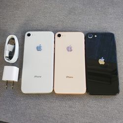 iPhone 8 - UNLOCKED - Like New (Color Choices) 