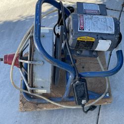 Drain Cleaner With Baldor Motor $325 50 Feet Snake