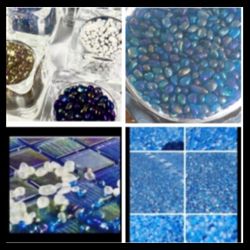 Color Stones For Fire Pits, Floors, Pools....