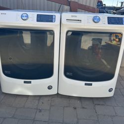 Washer And Dryer Set Front Load Maytag Electric