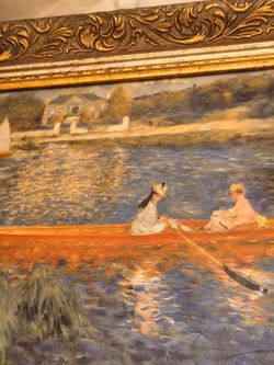 The skiff by auguste Renoir