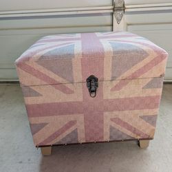 Union Jack Storage Ottoman