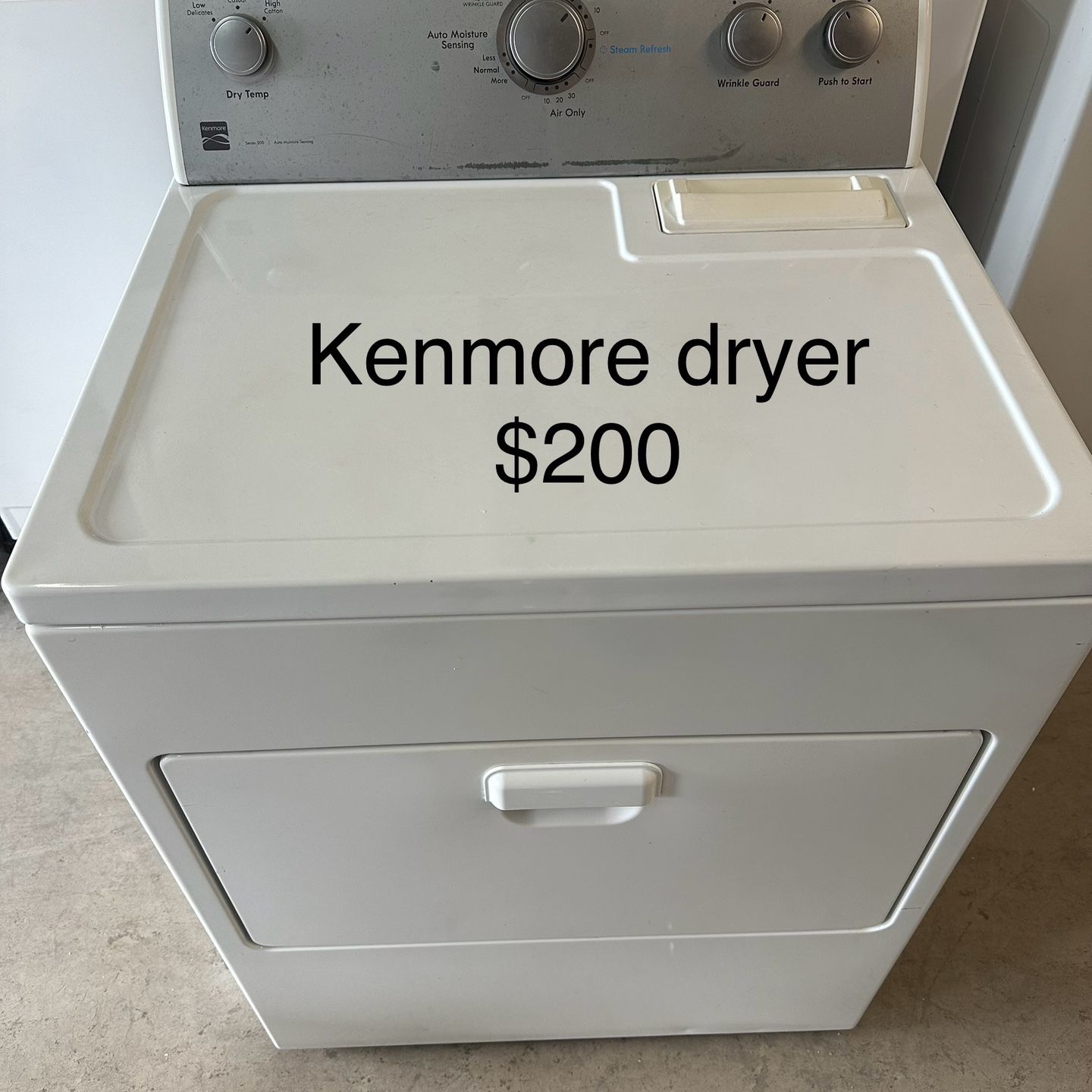 Kenmore Dryer 