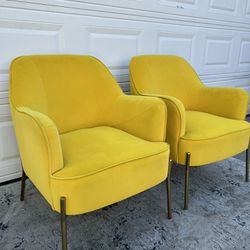 ✅Mid Century Modern Armchair By Hulalahome Set of 2
