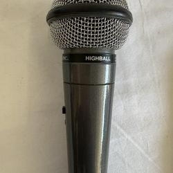 Astatic Highball Dynamic Unidirectional Microphone with Long Cable 