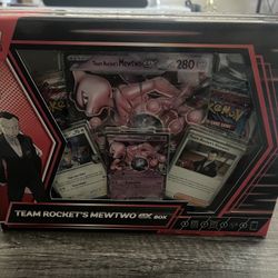 Team Rocket’s Mewtwo Ex Box