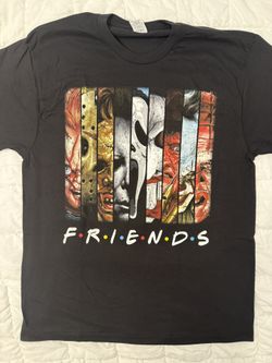 Horror Friends Graphic Tshirt Size M-XXL Available 