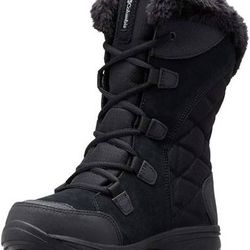 NEW Size 6 Waterproof Insulated Snow Boots Columbia Women Ice Maiden II Snow Boot Black